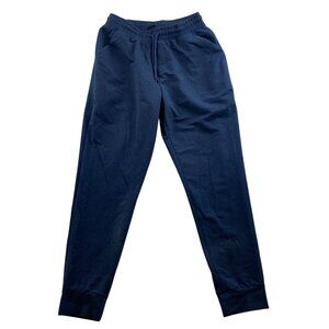 Athletic Works Mens Jogger Pants Medium (32-34) Lounge Pull On Activewear Blue